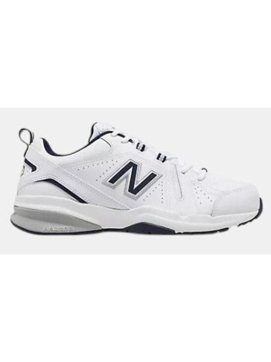 New Balance 608 V5 Training Shoe with ABZORB midsole White/Navy Mens Size 12 NEW main image 8